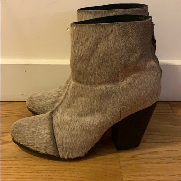 Rag and Bone Fur Booties size 40 - Picture 4 of 6